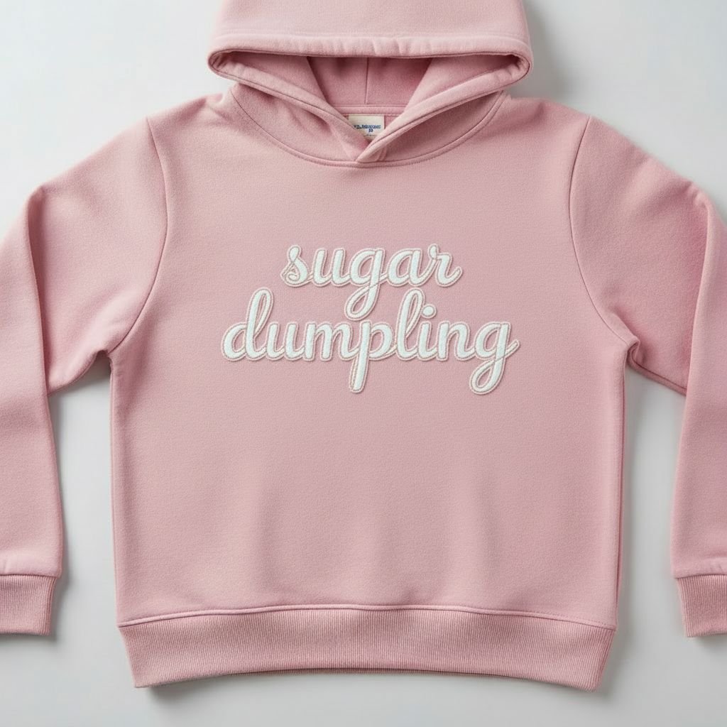 "Sugar Dumpling" Hoodie - Sweet on the outside, spicy underneath.